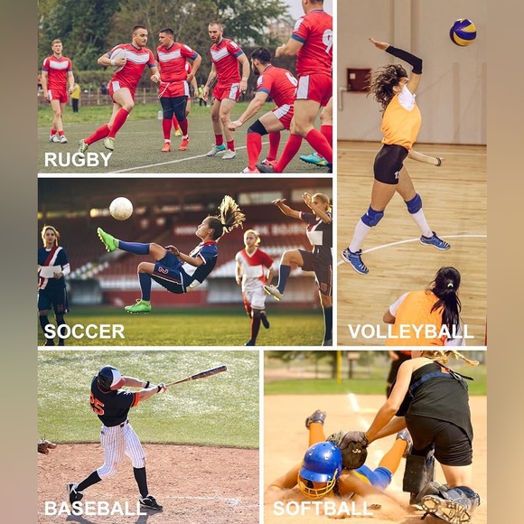 CelerSport 3 Pairs Compression Socks Men and Women 20-30 mmHg Running Support - Picture 5 of 6